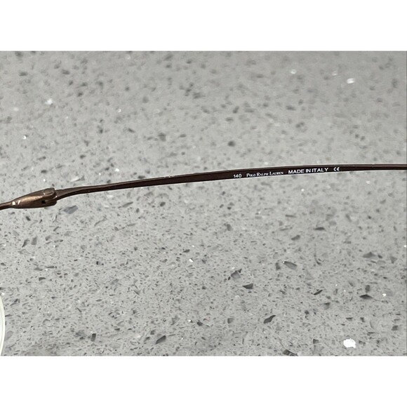 Polo Ralph Lauren Polo 477 7PR Eyeglasses Frames Only 50-21-140 Italy half rim - Picture 8 of 15
